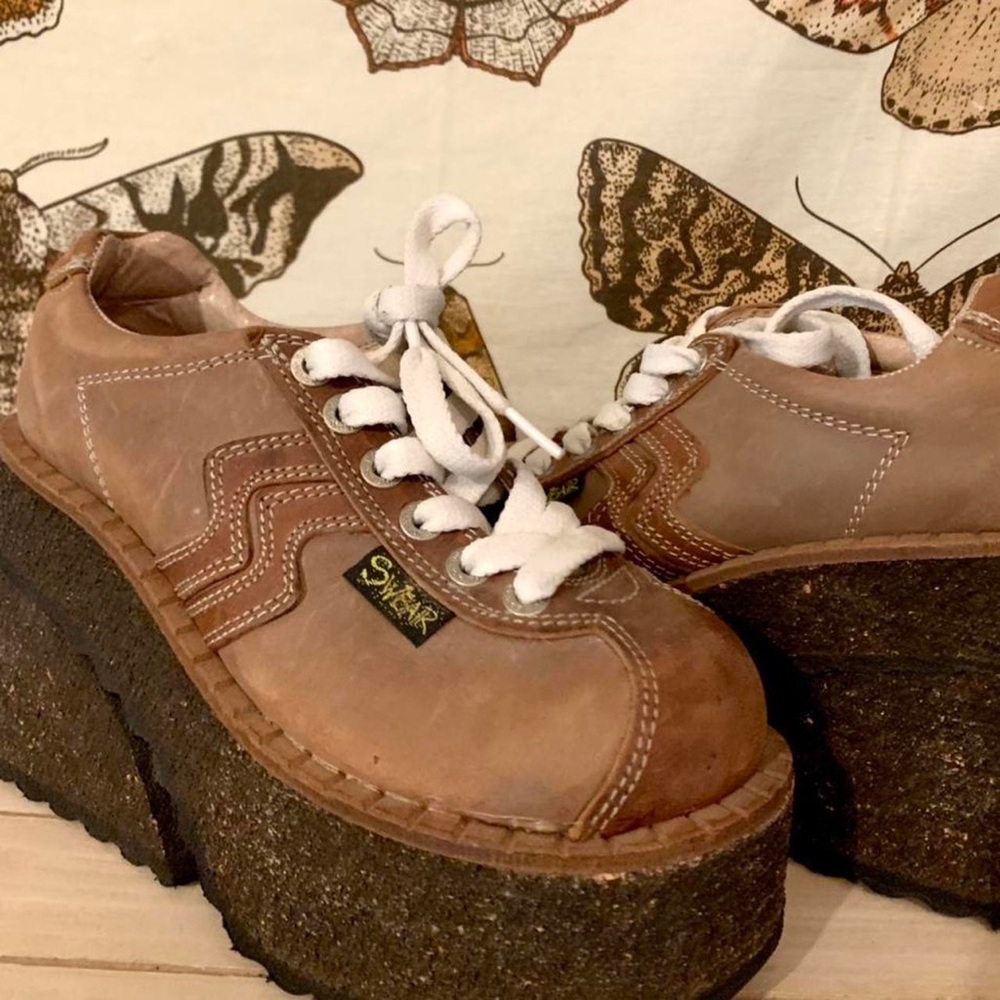 RARE 1990s Swear london platform shoes